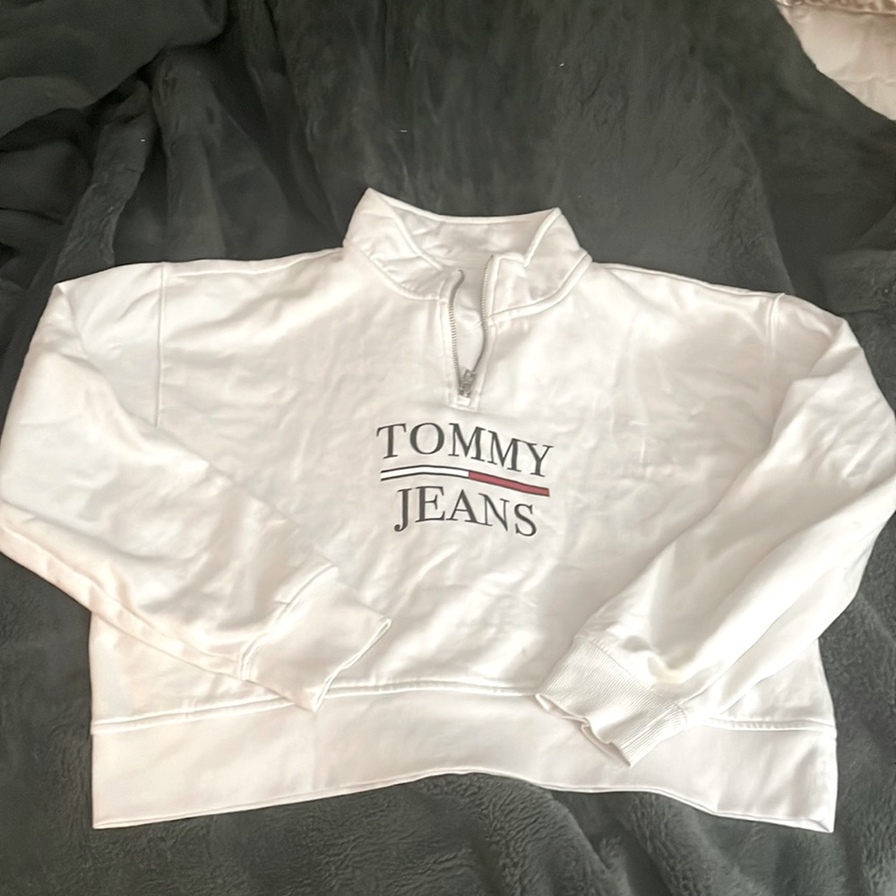 Cropped Quarter Zip